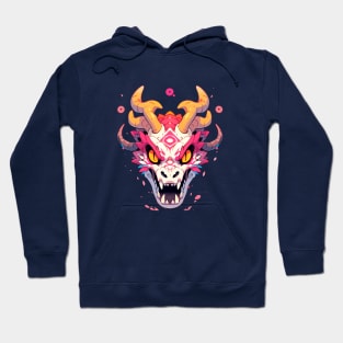 A dragon cartoon anime style Hoodie